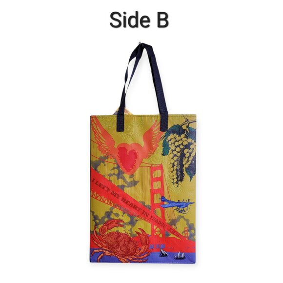 Trader Joe's San Francisco **Reusable Tote Bag** 6-Gallon NWT - Picture 3 of 8